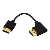 Cable Corto Hdmi 2.0 Youcheng | 15 Cm | 90 Grados | 4k 60hz