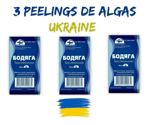 Peeling De Algas Original Entrega Imediata = 3 Sachês 