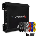 Módulo Stetsom Hl-800.4 900w Rms + Controle Sx Universal Cor Cinza