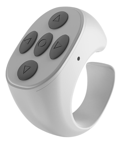 Mini Controlador De Anillo Inteligente Con Control Blanco