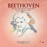 Cd Beethoven Sonata For Violin And Piano No. 8 In G Major, 