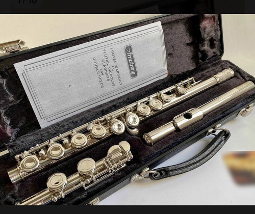 Flauta Transversal Armstrong Liberty Usa #13 - Impecável!!!
