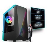 Pc Gamer Barato Intel I5 8gb Ssd 240gb Com Jogos Instalados