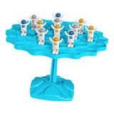 Equilibrio Árbol Juguete Juego Familiar Juego Lógico Azul