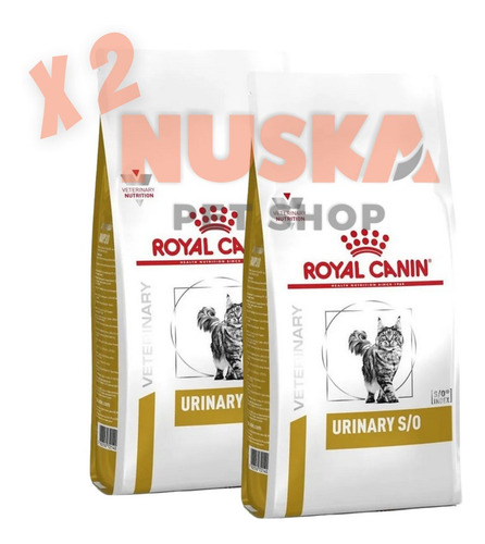 Royal Canin Urinary S/o Hd Cat 7.5 Kg X 2 Unidades Gato