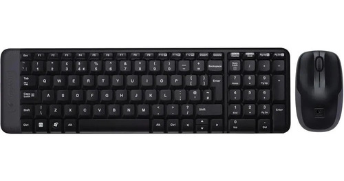 Kit Teclado E Mouse Logitech Mk220 Wireless