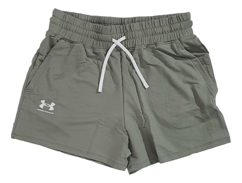 Short Under Armour Lifestyle Mujer Terry Verde Ras