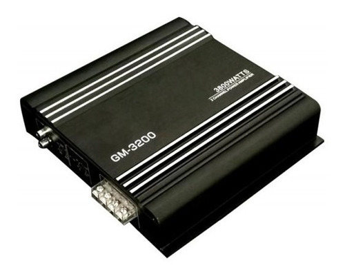 Amplificador 3800w 12v 4ohm 2/1 Canales Auto Audio/ Jp Ideas