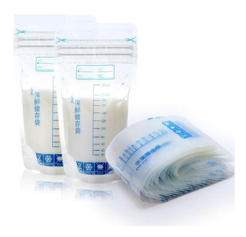 30 Bolsas Almacernar Leche Materna  Guarda 250ml 