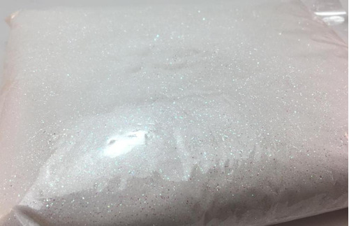 Glitter Gliter Em Pó Pacote 500 Gramas Imediato Cor Banco Fruta Cor