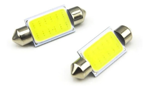 Tubular Ultra Led Cob 36mm Blanco 12v