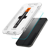 Vidrio Templado Spigen Para iPhone 14 14 Pro Ez Fit X 2