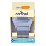 Coronet Peine De Metal Con Mango Curvo Pediculosis