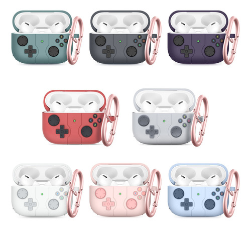 Estuche Protector Audífonos Gamepad Para AirPods Pro 2 3