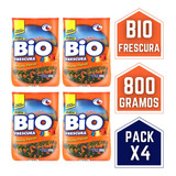 Detergente En Polvo Bio Frescura 800 Gr Pack X4 Gran Oferta
