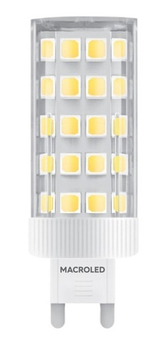 Lampara Led 9w Bipin G9  Macroled 220v Blanco Frío 