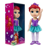 Muñeca Disney Princesa Bailarina Ballet 38cm Sirenita Ariel