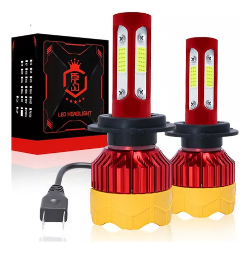 Kit De Faros Led H4 H13 9004 9007 Alta Y Baja 18000lm