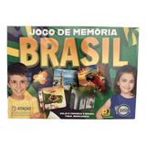 Jogo De Memória Conhecendo O Brasil 50 Peças - Toia