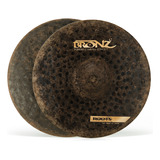 Prato Odery Bronz Hi Hat 14 Roots Series B20 Hh14 Chimbal