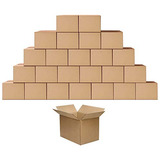 Cajas De Carton 25 Piezas Para Correo Color Marron Pequeño