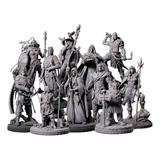 Dungeons And Dragons Set De 11 Miniaturas Pack Heroes Rol