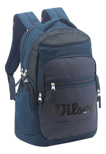 Mochila Wilson Portanotebook Usb Reforzada Deportes Urbana 