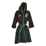 1 Bata De Baño Juvenil Harry Potter Slytherin Talla Grande