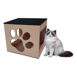 Nicho Casa Para Gato Em Mdf (p) Cor Mdf 6mm