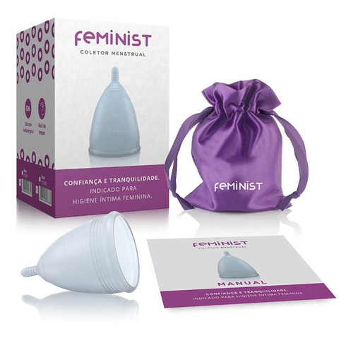 Coletor Menstrual Feminist Modelo A - 28 Ml