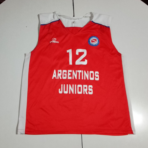 Camiseta Argentinos Juniors Iponoo #12, Talle Xl Detalles