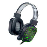 Fone Headphone Gamer Crane 2 Usb Com Microfone E Leds