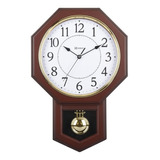 Relógio Parede Pêndulo Cerejeira Westminster 530018 Herweg Cor Da Estrutura Cerejeira Escuro Cor Do Fundo Branco