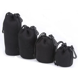 4 Case Neoprene Luva Lente Canon Nikon Youngnou P M G Xg