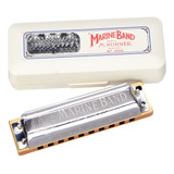 Armonica Hohner Marine Band 1896 Profesional Estuche Cod:fmg