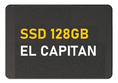 Ssd 128gb Para Mac 2008 2009 + Macos El Capitan 10.11.6