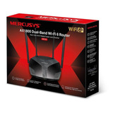 Roteador Wi-fi 6 Gigabit Ax1800 Mr70x Mercusys 110v/220v