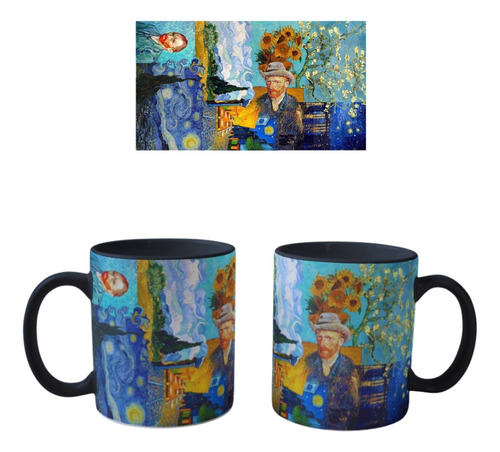 Mug Magico Vaso Obras De Arte De Vincent Van Gogh  Unico