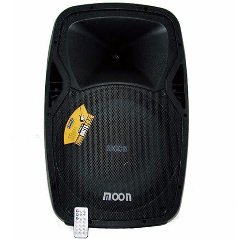 Bafle Activo Potenciado 300w. Pico Marca Moon Pro Modelo Stone 15a Bluetooth Radio Fm Sd Mp3 Etc.