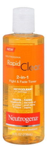 Tónico 2 En 1 Combate Y Desvanece Neutrogena Rapid Clear 8