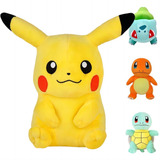 Peluche Pokémon Original Premium Charmander Pikachu Squirtle