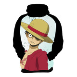 Blusa De Moletom One Piece Luffy Pirata Anime 9