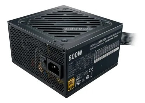 Fuente Cooler Master 800w G800 80 Gold Mmpw-8001-acaag-wo