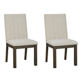 Dellbeck Comedor Silla De La Sala De Color Beige