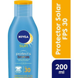 Nivea Sun F30 Protector Y Bronceador Solar  200ml