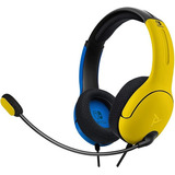 Pdp Gaming Lvl40 Auriculares Estéreo Para Juegos Con Cable Y Color Amarillo Y Azul