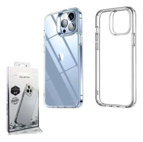 Capinha Para iPhone 13 14 Pro Transparente Anti Impacto Fina