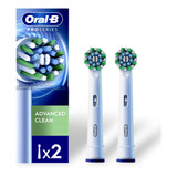 Cabezal De Repuesto Advanced Clean Cepillo Eléctrico Oral-b 