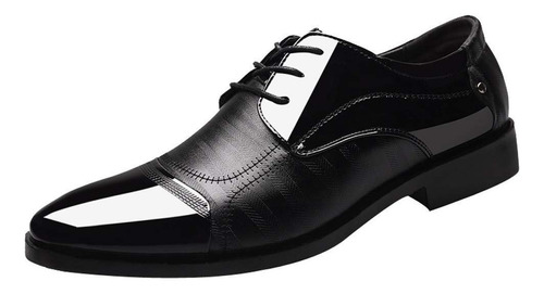 Zapatos Caballero Charol Negro