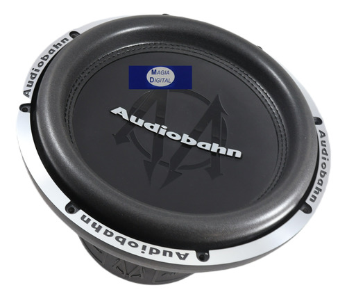 Subwoofer 12puLG Audiobahn Asw1200m 3500w Doble Bobina